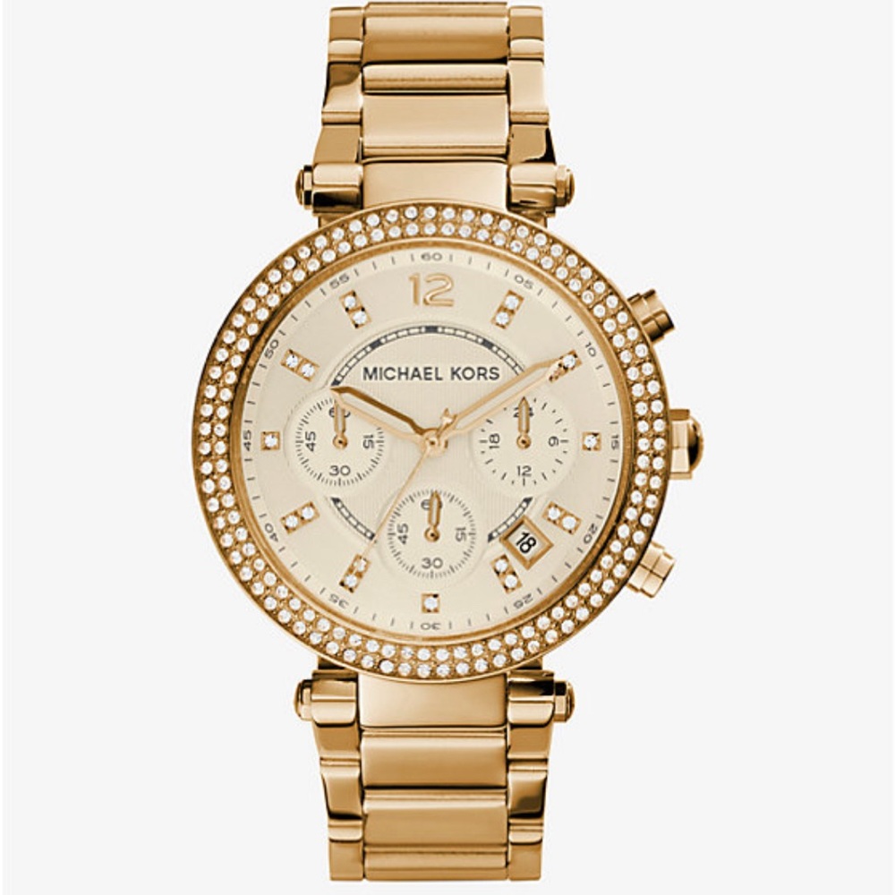 MICHAEL KORS Parker Gold-Tone Watch